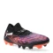Championes de Hombre Puma Fútbol 11 Future 8 Match FG/AG Negro - Anaranjado - Violeta