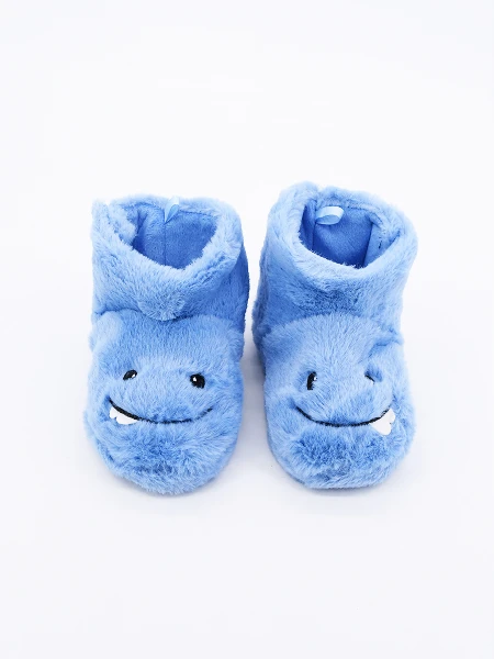 PANTUFLA INFANTIL MONSTRUO AZUL