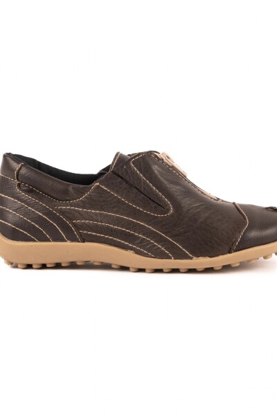 ZAPATO DE CUERO ALMA CHOCO