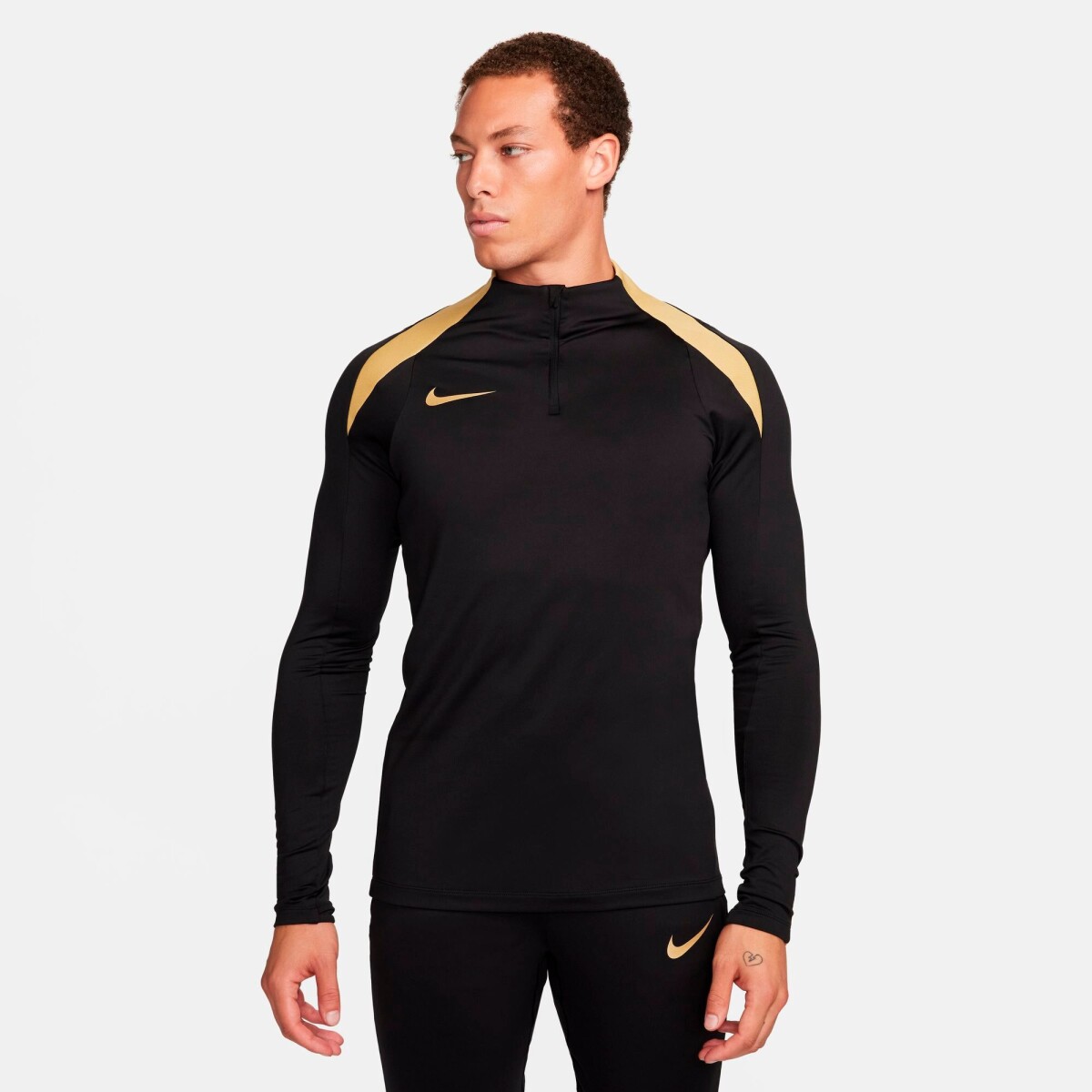 Abrigo Nike Dri-Fit Strike Dril Top de Hombre - Negro 