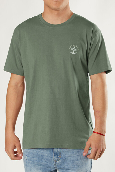 T-SHIRT MIAMI RUSTY Verde Oscuro