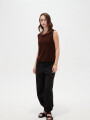 Musculosa Ikat Chocolate
