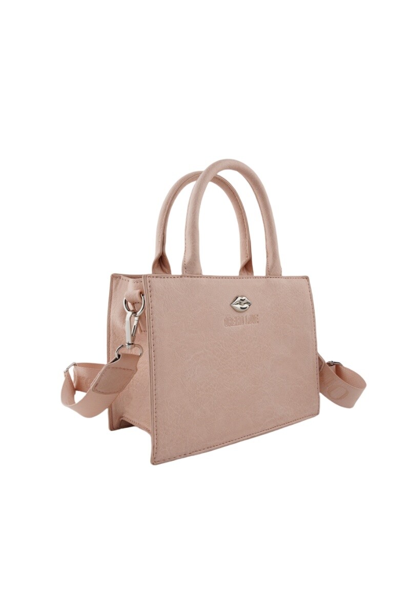 Cartera Las Oreiro Rosado