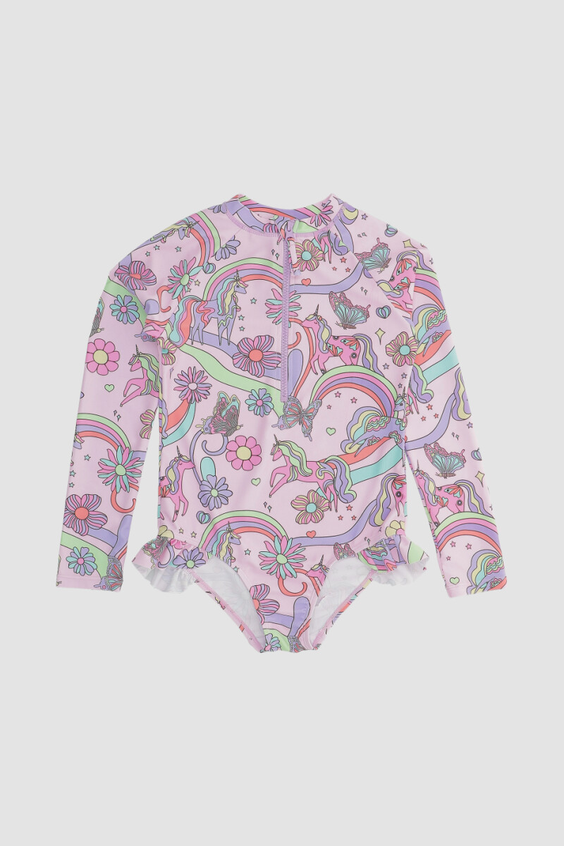 Manga larga unicornio 24 2-10y Dream woods
