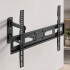 Soporte De Pared Movil Brazo Acero Tele Tv De 37-70" Brateck Color Negro
