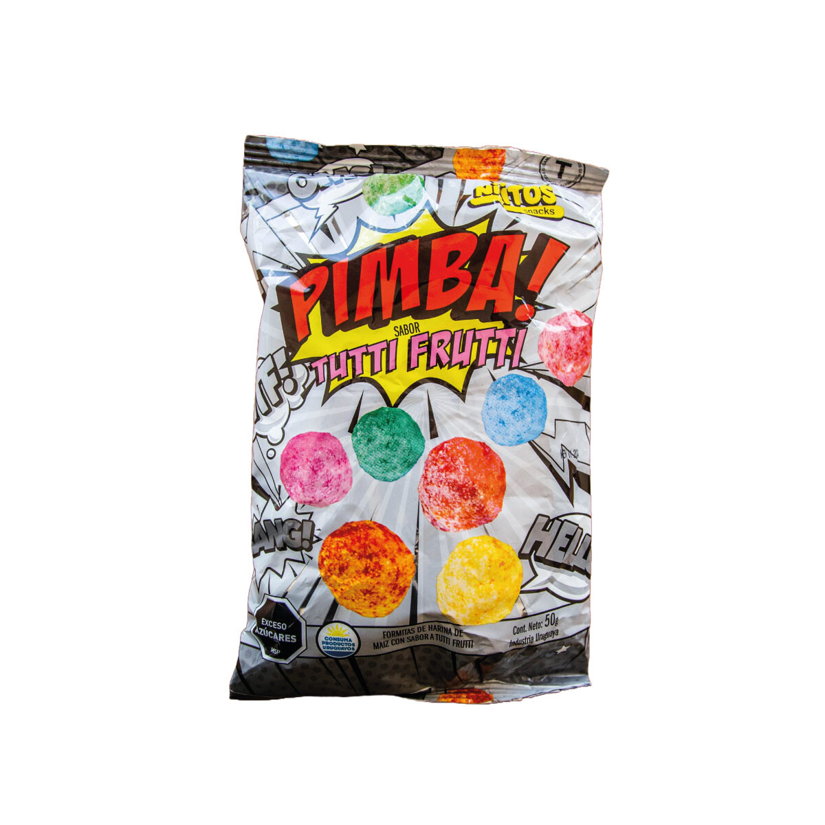 Sopladito PIMBA 50Grs NIKITOS (Unidad) - Tutti Frutti 