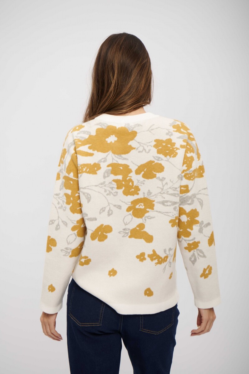 BUZO SOLEN CRUDO Y OCRE