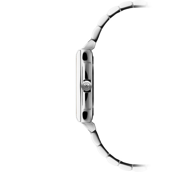 Reloj Raymond Weil Toccata Lady rectangular en acero con esfera blanca. Reloj Raymond Weil Toccata Lady rectangular en acero con esfera blanca.