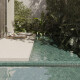 PASTILLAS PARA PISCINA O DECORADO CUADRADO VERDE 7.5X7.5 CM GAMAS DE VERDE