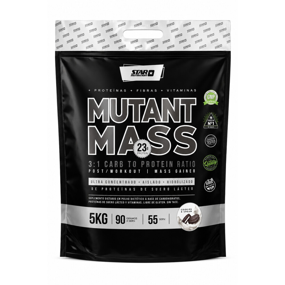 Mutant Mass Cookies & Cream 5 kg Star Nutrition Mutant Mass Cookies & Cream 5 kg Star Nutrition