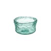 BASE DE VIDRIO VERDE 16CM Unica