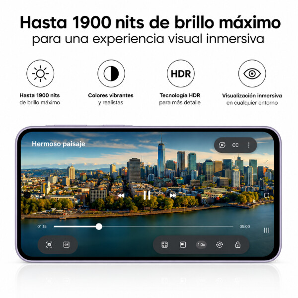 Samsung A37 8/256gb 5g + Regalo PURPURA