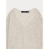 VMLEILANI NEW LS V-NECK PULLOVER REP Pumice Stone
