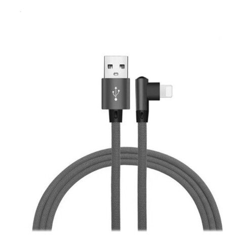 Cable Datos Usb A Tipo C Super Reforzado Lateral Marvo Variante Color Gris