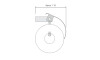 Soportes de papel higienico 150x51mm Soportes De Papel Higienico 150x51mm
