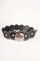 CINTURONES ACCESORIOS PIECE OF CAKE CINTURON ROWEN Negro