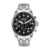 Reloj Jacques Lemans 1-2099D Liverpool cronógrafo de acero inoxidable Negro