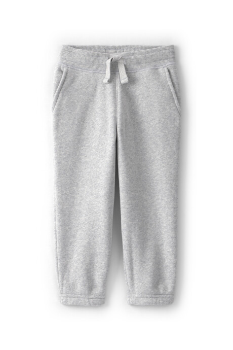 Pantalón de algodón, gris. Talles 2-5T Sin color
