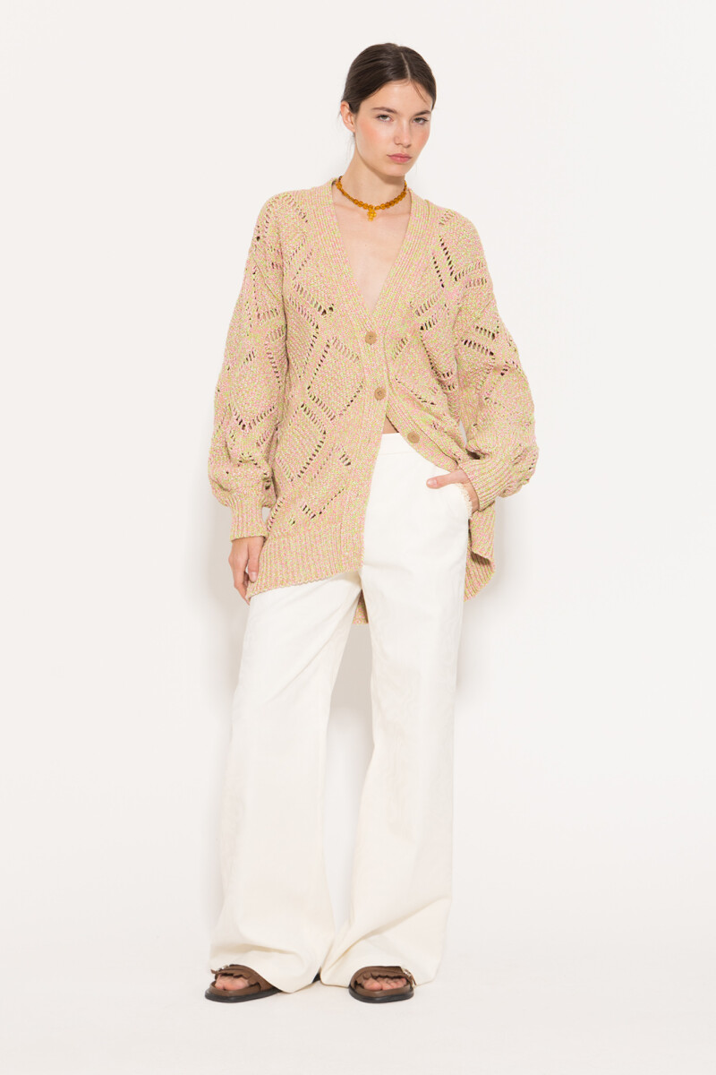 CARDIGAN JOY Rosa