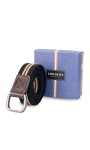 CINTO PAMPA 110 CMS. NEGRO C/ MARRON