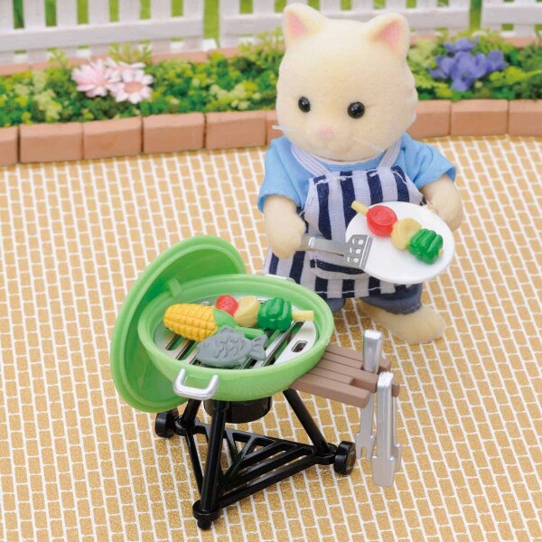 Sylvanian Families Set Barbacoa Parrilla Jardin Muñeco Sylvanian Families Set Barbacoa Parrilla Jardin Muñeco