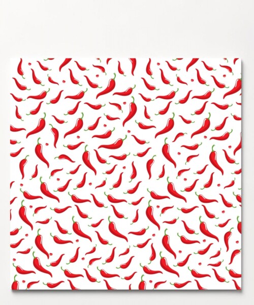 Papel Regalo Bobina 60cm x 100mts PIMIENTOS