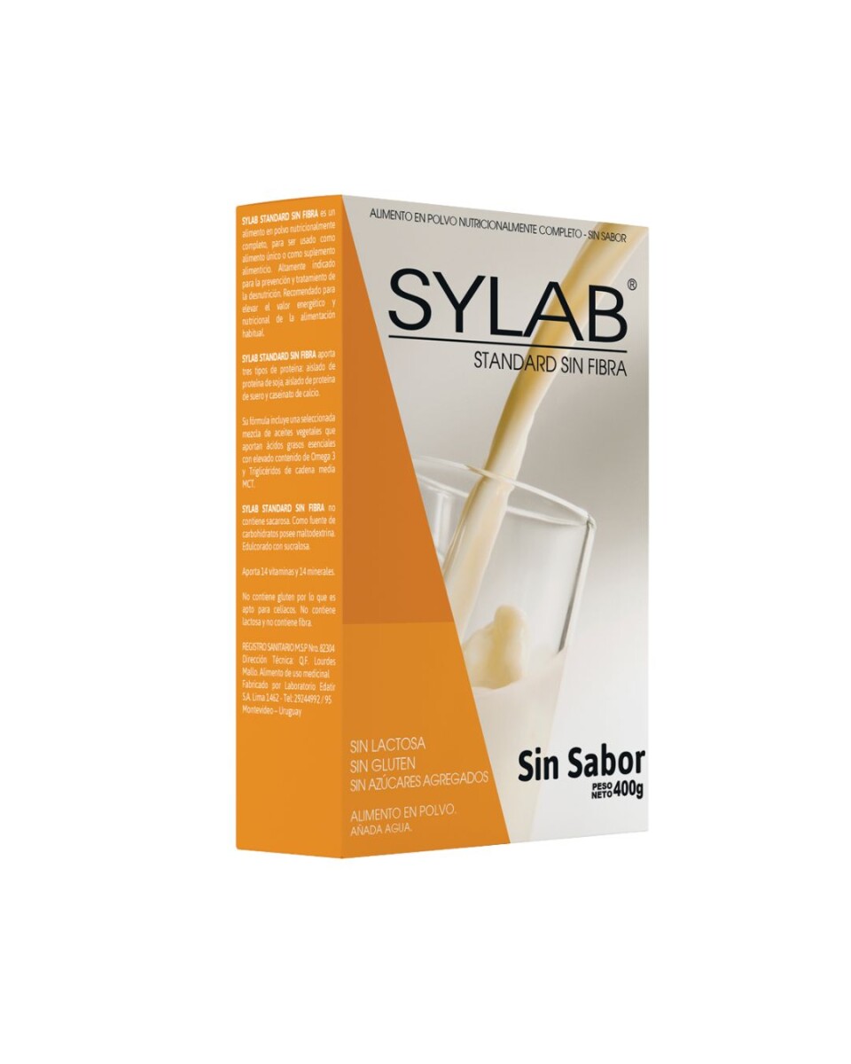 Standar Sin Fibra Sin Sabor 400g SYLAB 