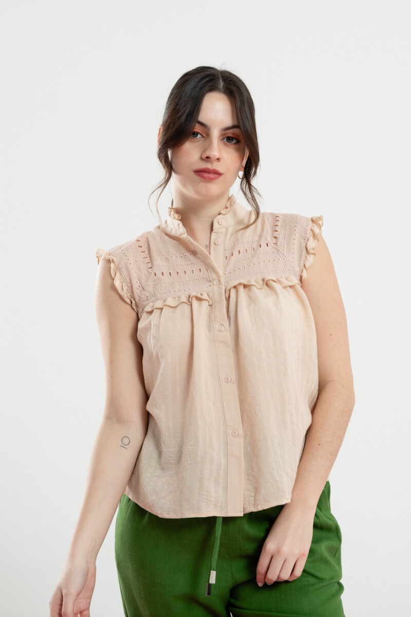 CAMISA DIVA BEIGE