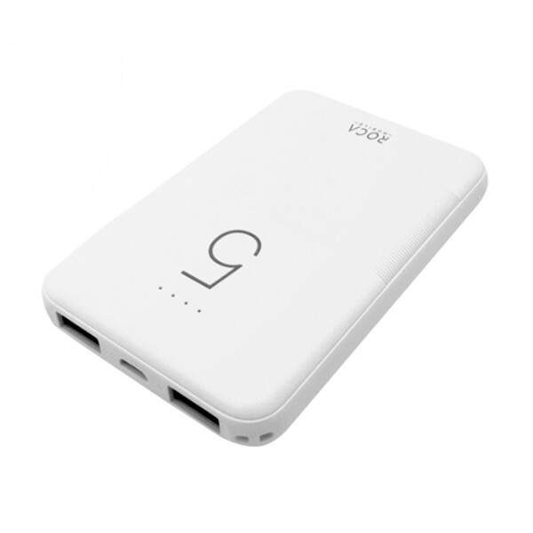 Power Bank Roca Mobile 5000 Mah 2.1 A Portatil Cargador Color Variante USB C