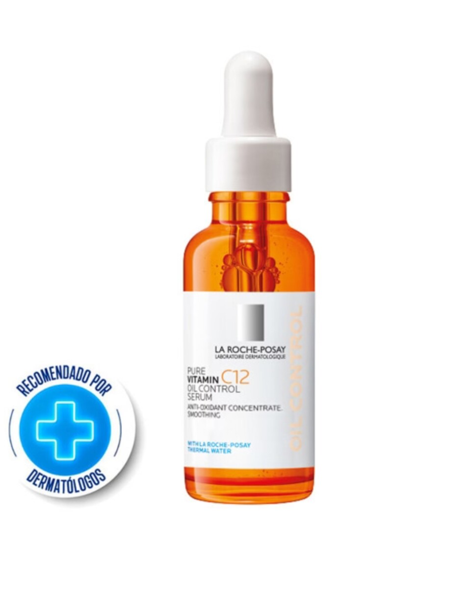 La Roche-Posay Pure Vitamin Serum C12 12% 30ml – Suero Facial Antioxidante