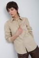 CAMISA SUEDE NATURAL