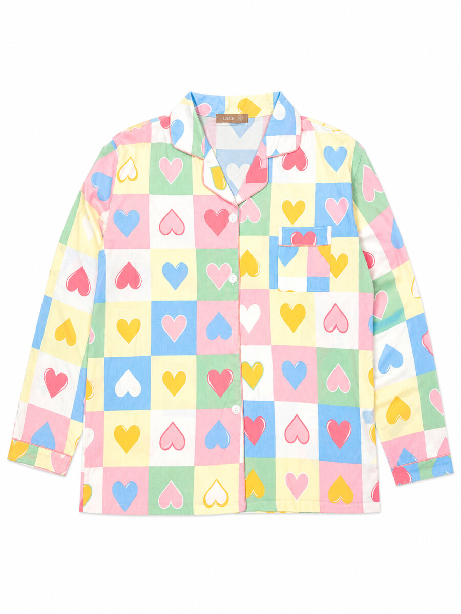 CONJUNTO PIJAMA MORA - MULTICOLOR 