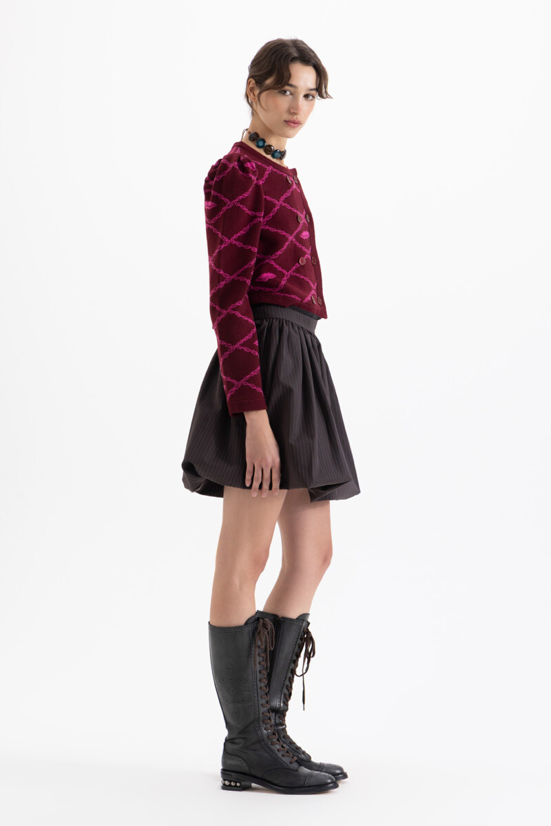 POLLERA BLAIR Chocolate