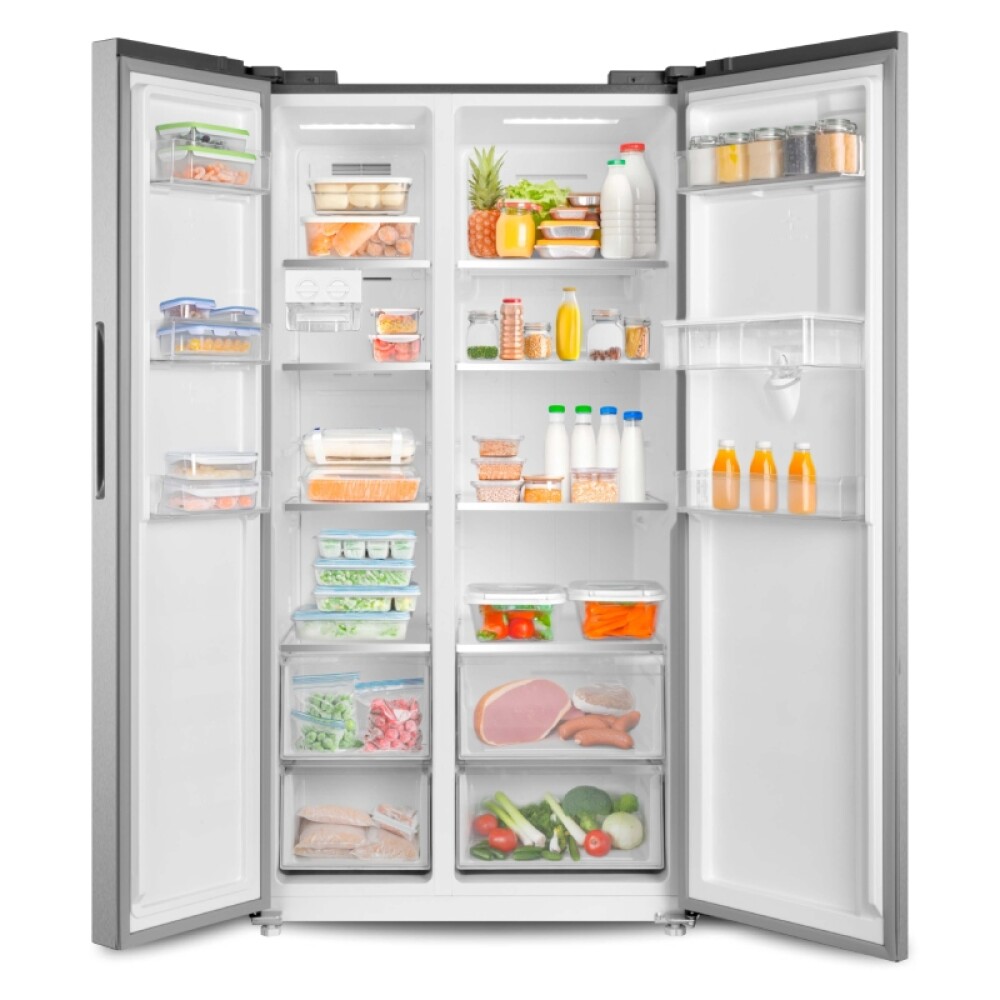 REFRIGERADOR FRIO SECO 525L. 2 PUERTAS VERTICALES - DISP. - INVERTER acero inoxidable