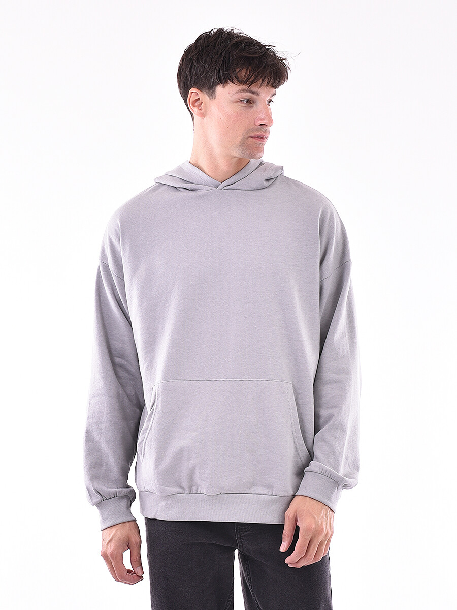 HOODIE MARTÍN - GRIS CLARO (V) 