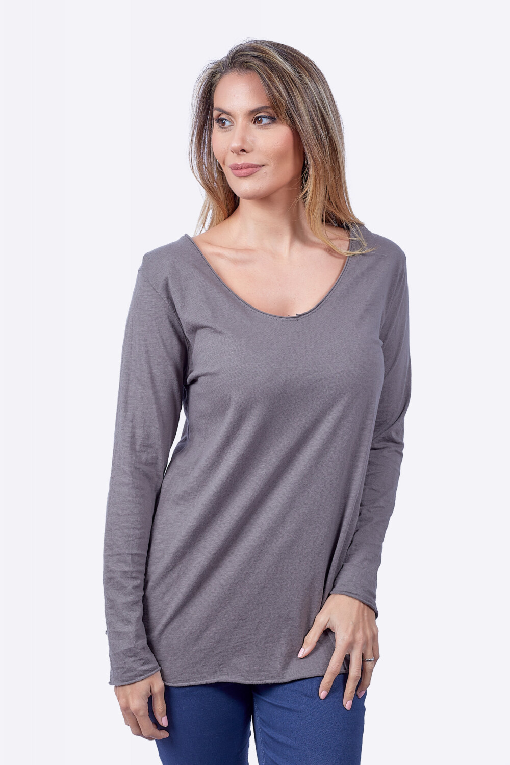 CAMISETA LUJAN Visón