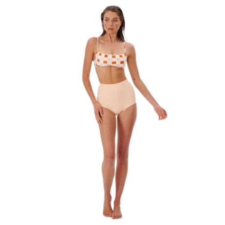 Bikini Rip Curl Surf Check Tri Durazno