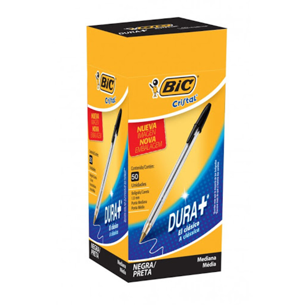 BolÃÂ­grafo BIC Cristal x50 Unidades - Negro 