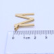 Inicial oro 18k letra M grande. Inicial oro 18k letra M grande.