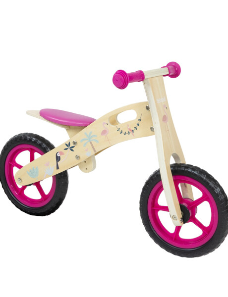 Chiva bicicleta de niño en madera Bebesit My Bike Rosa