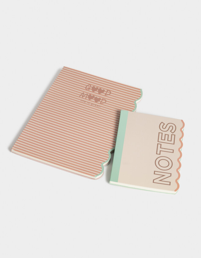Anotadores Cuadernos y Memos Estampados Set De Cuadernos Combinados - Combinacion Multicolor