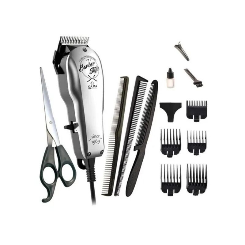 PLANCHA MODELADORA DE BARBA GAMA BARBER STYLE 220V Negro