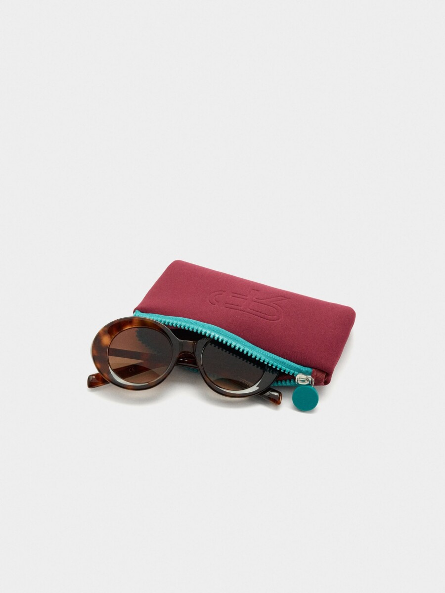 Gafas De Sol Redondas marron