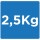 Milanesas de Pollo 2,5 Kg.