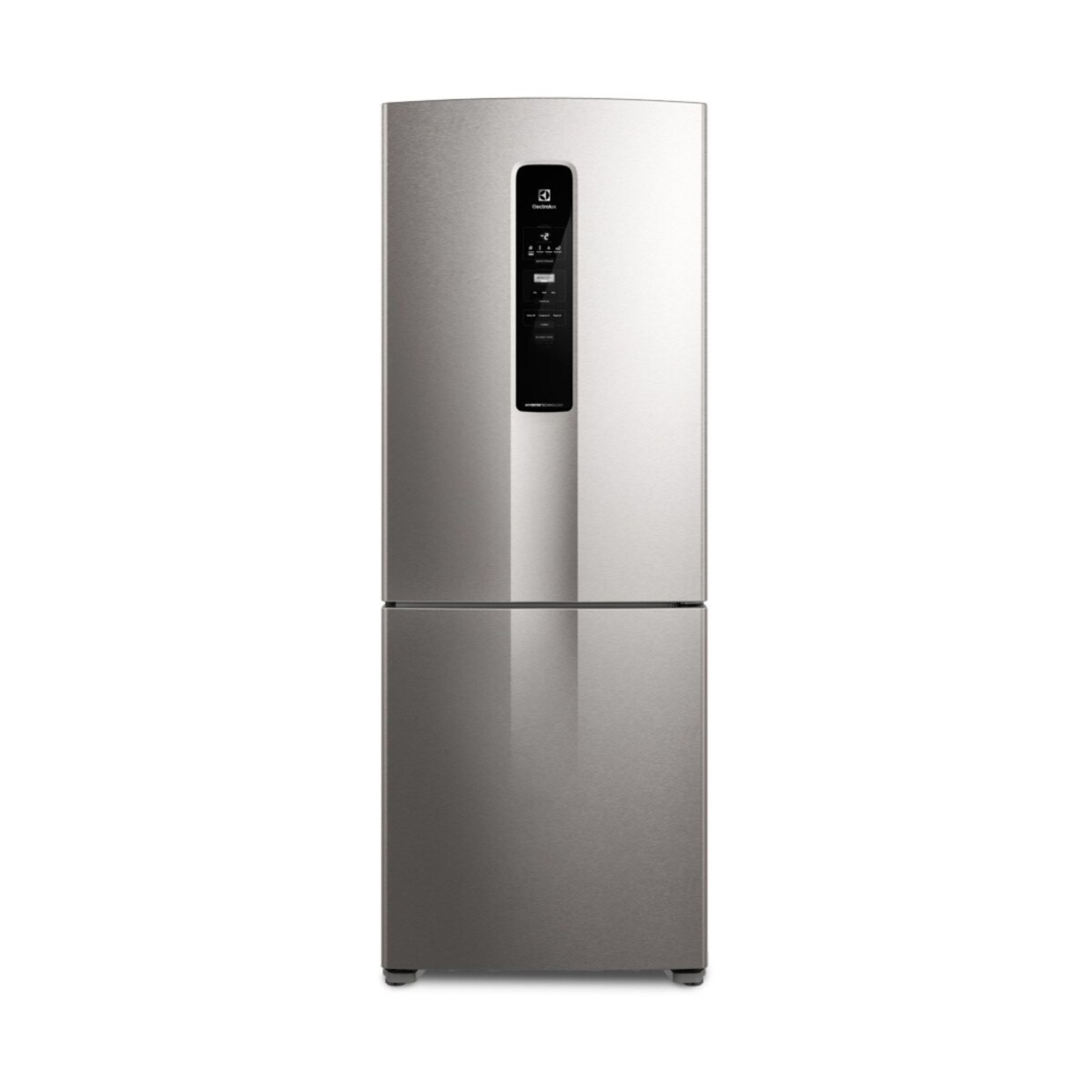 Refrigerador Frío Seco 527 Lts Inox S/D INVERTER<br /> Freezer abajo 194 Lts - Gris 