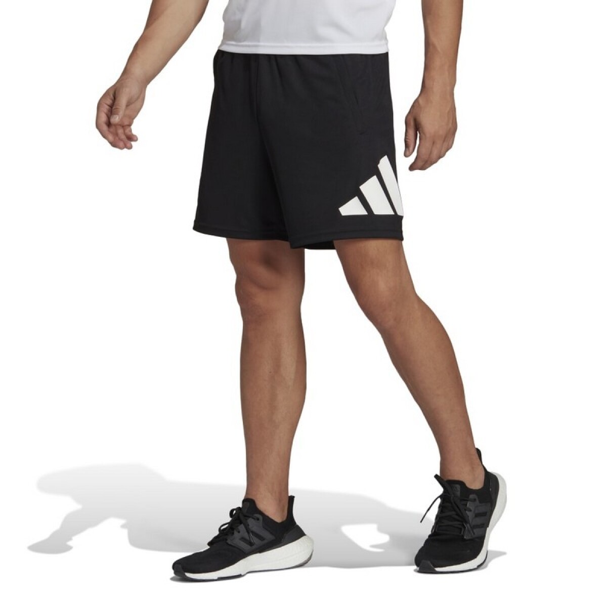 Short Adidas Logo - Negro 