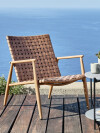 Sillón de exterior EDDERUP natural Sillón de exterior EDDERUP natural