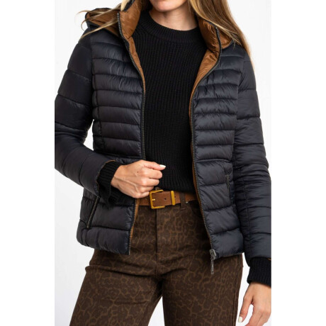 Campera Reversible Negro