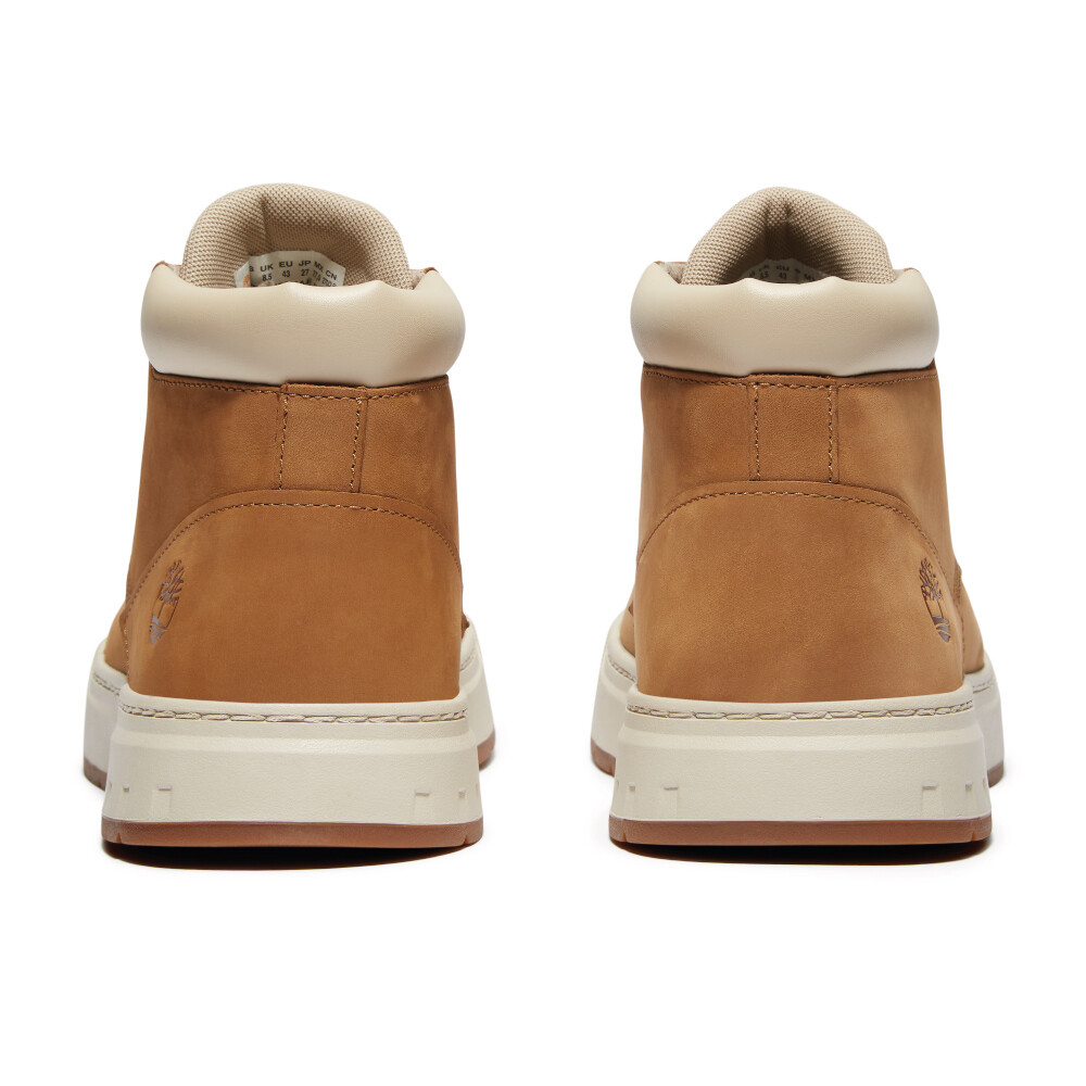 Zapatillas Mid Lace Up Hombre Md Brown Nubuck W Lt Bei