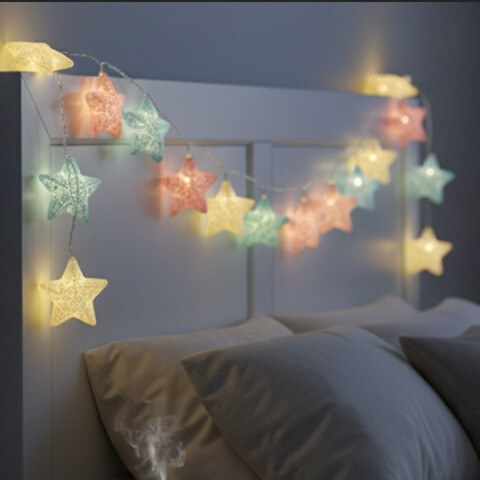 Luces de Navidad X 10 Estrellas 2 M U